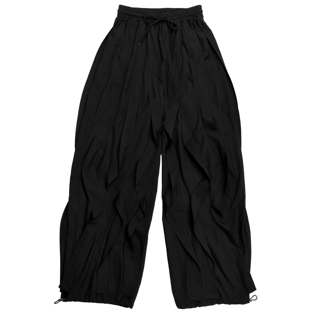 Fashion European style pure loose long pants for women