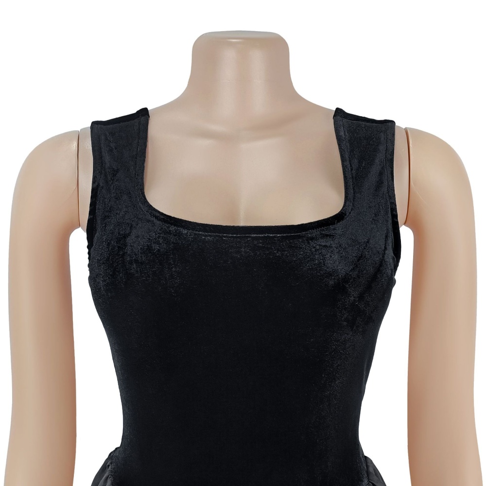 Sleeveless temperament halter dress for women