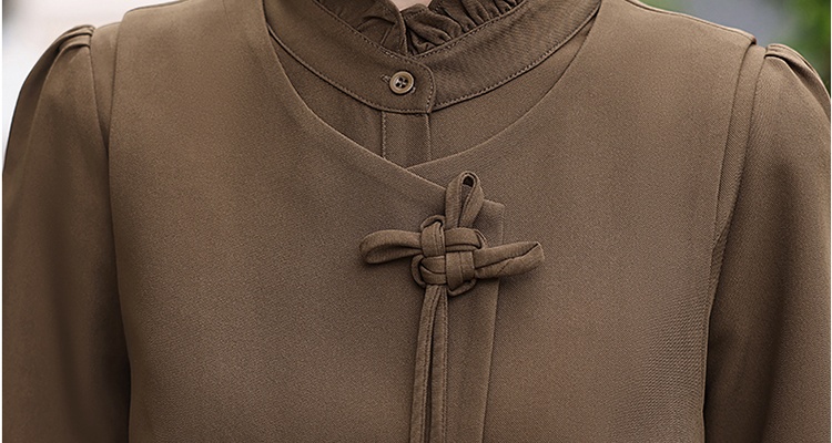 Spring and autumn temperament dress a set for women