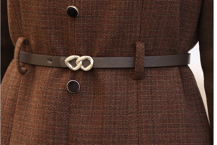 Bottoming dress slim long dress 2pcs set for women