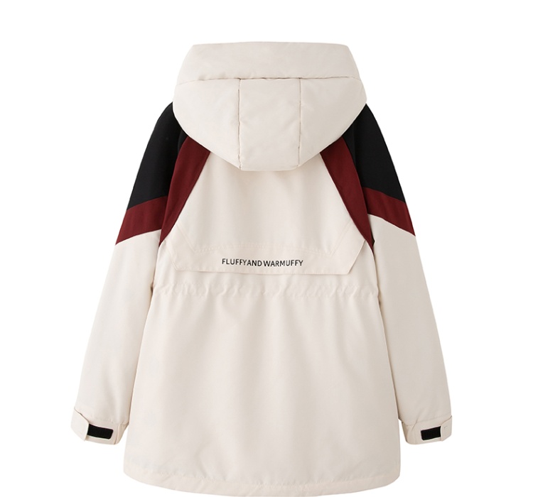 Duck down pinched waist down coat thermal fashion coat