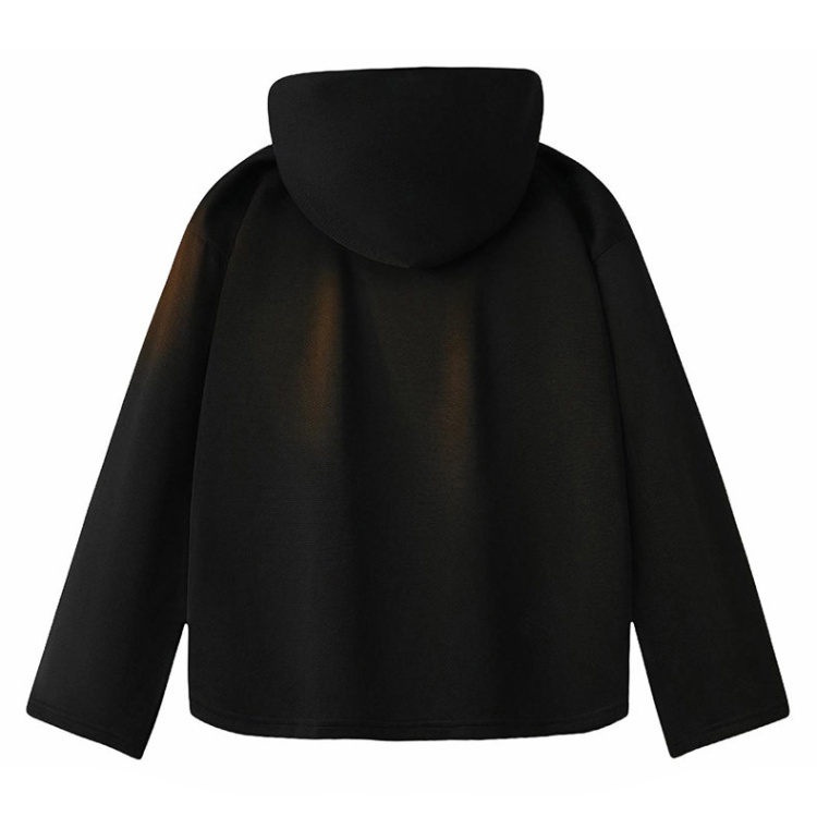 Hooded couples thick coat American style hoodie