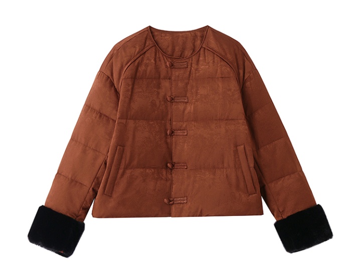 Short down coat winter bread clothing for women