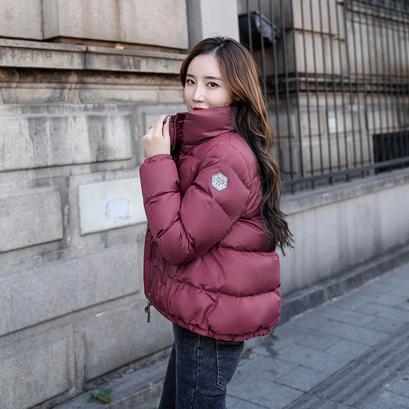 Duck down short winter down coat slim portable coat