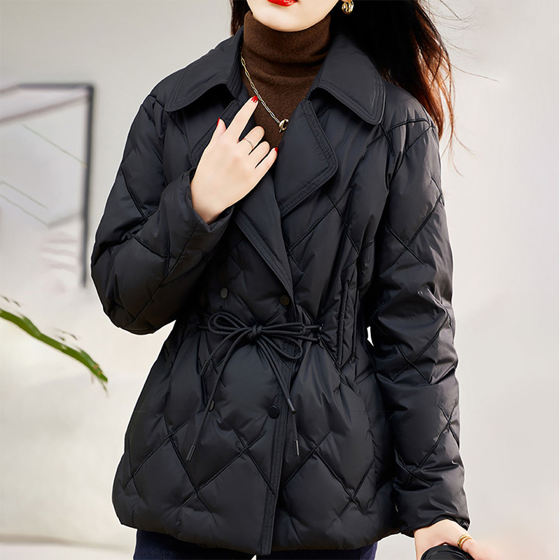 Duck down slim down coat winter fashion business suit