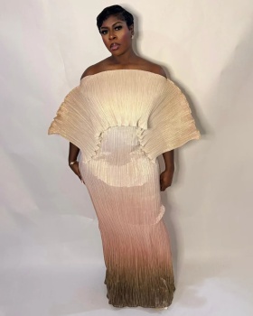 European style strapless fashion skirt 2pcs set for women