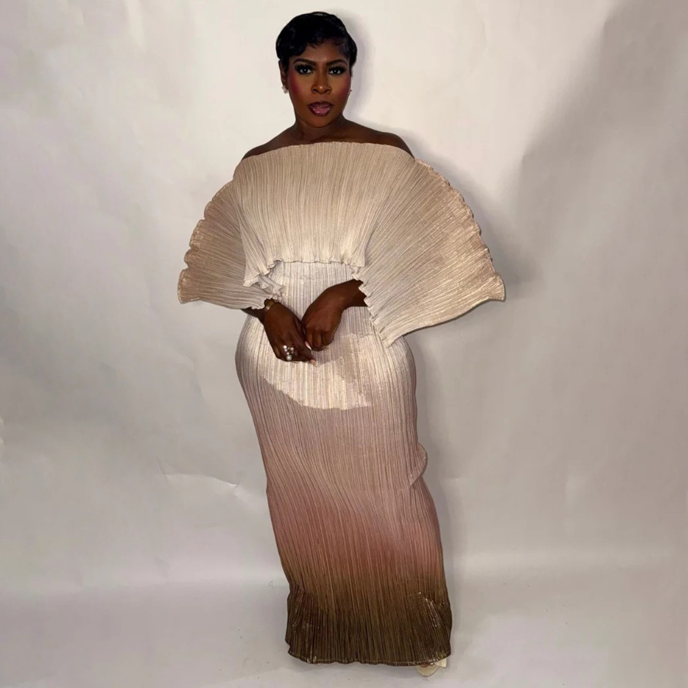 European style strapless fashion skirt 2pcs set for women