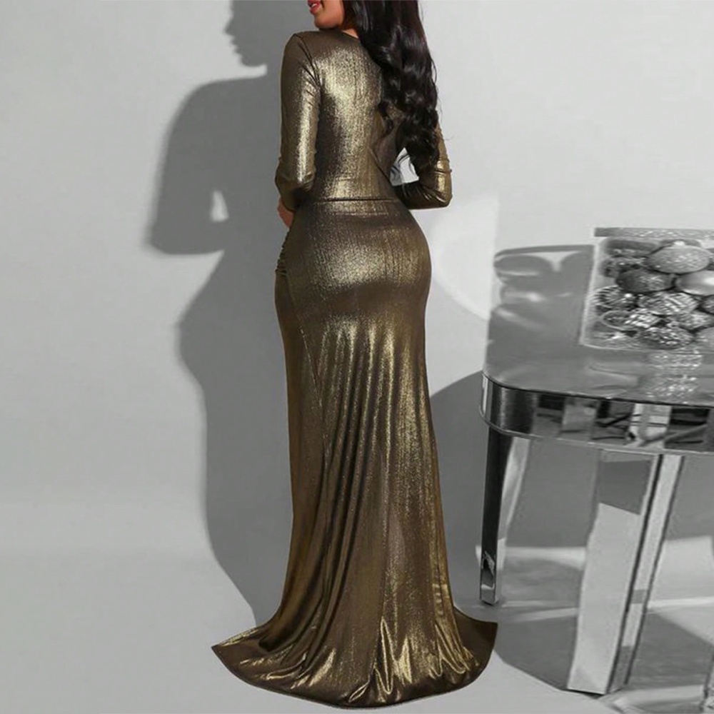 European style dress sexy evening dress for women