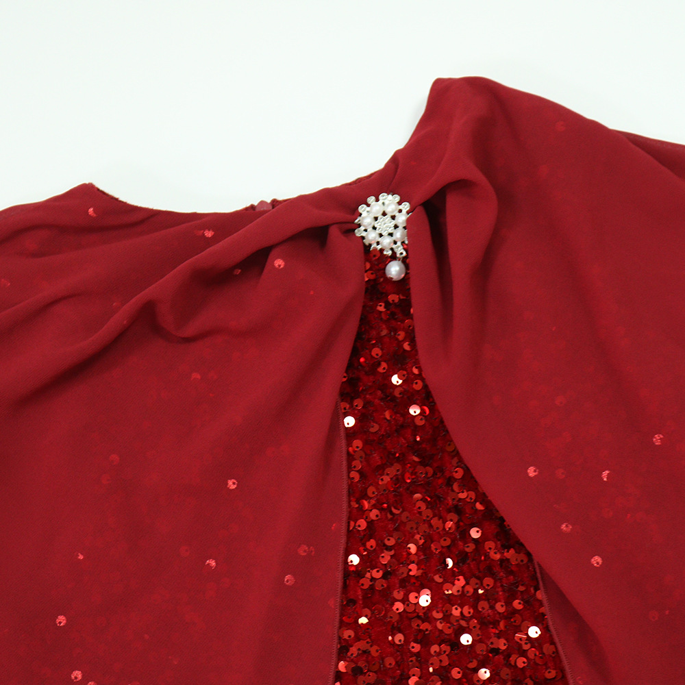 Banquet temperament dress commuting sequins long dress