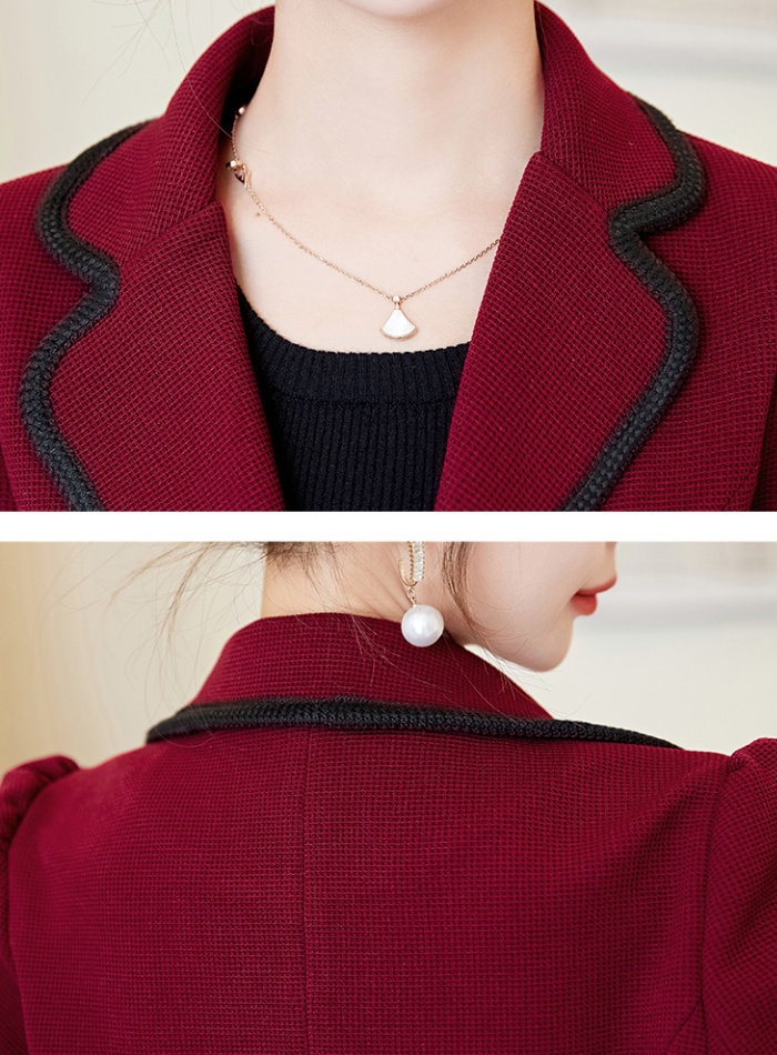 Elegant fashion tops chanelstyle skirt a set