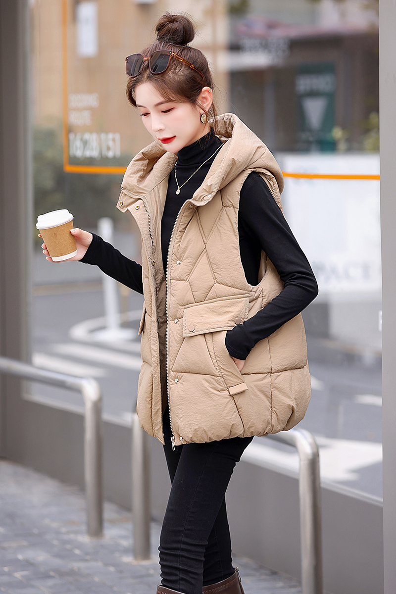 All-match cotton thermal waistcoat fashion slim coat