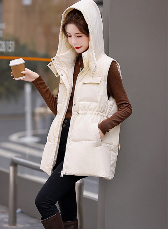 Down all-match light waistcoat Casual thin coat for women