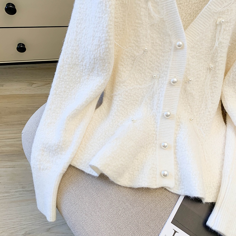 Bottoming autumn inside the ride short sweater for women