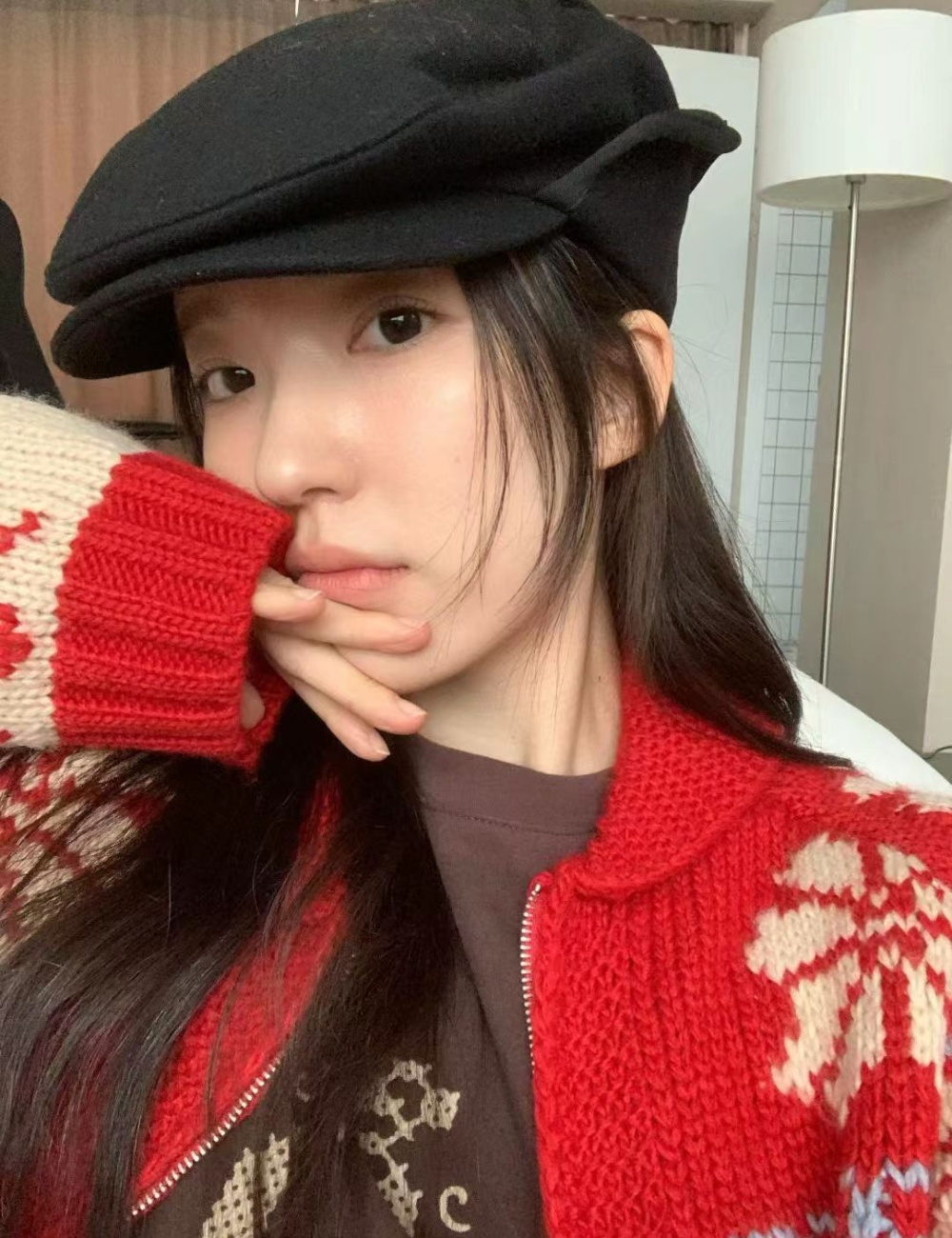 Autumn and winter sweater cardigan for women