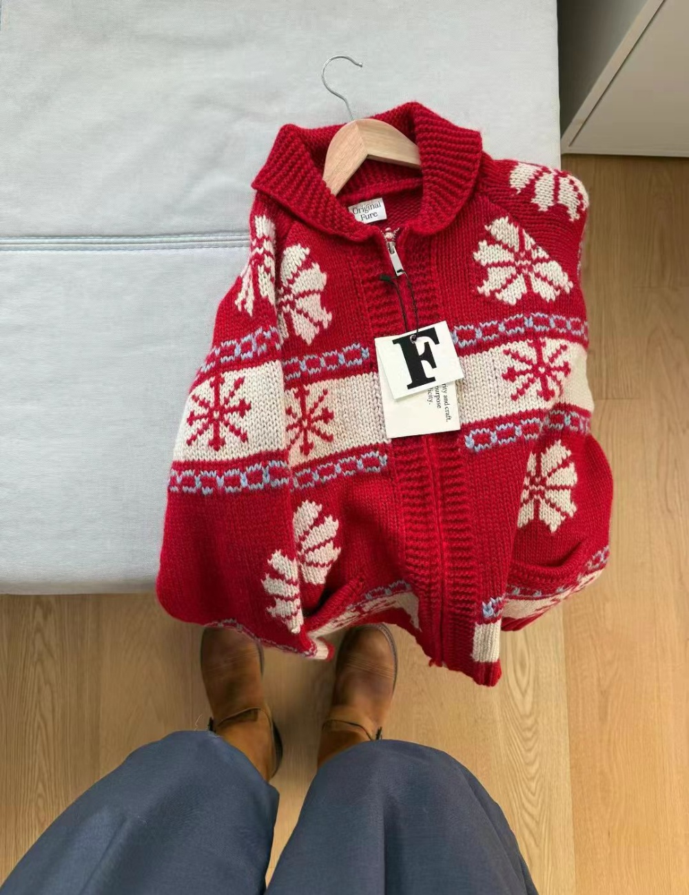 Autumn and winter sweater cardigan for women