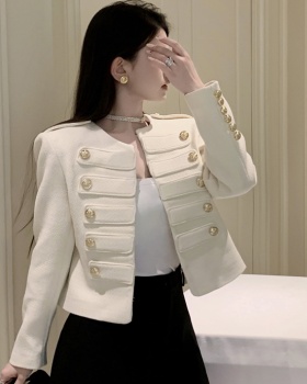 Shoulder pads chanelstyle refinement jacket for women