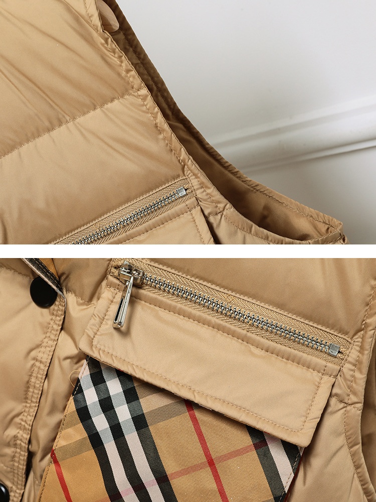 Fashion down coat duck down Western style waistcoat for women