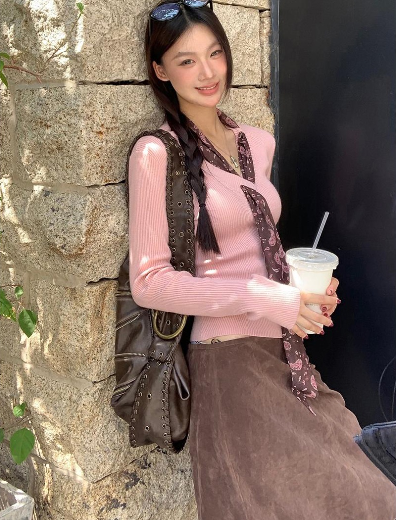 Winter tender sweater temperament Korean style scarves