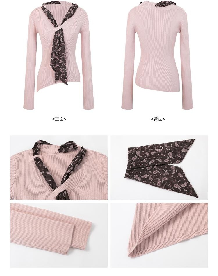 Winter tender sweater temperament Korean style scarves