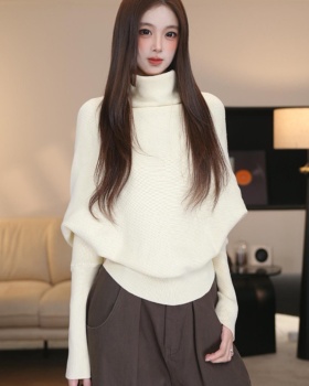 Bat sleeve long sleeve fashion lazy sweater for women