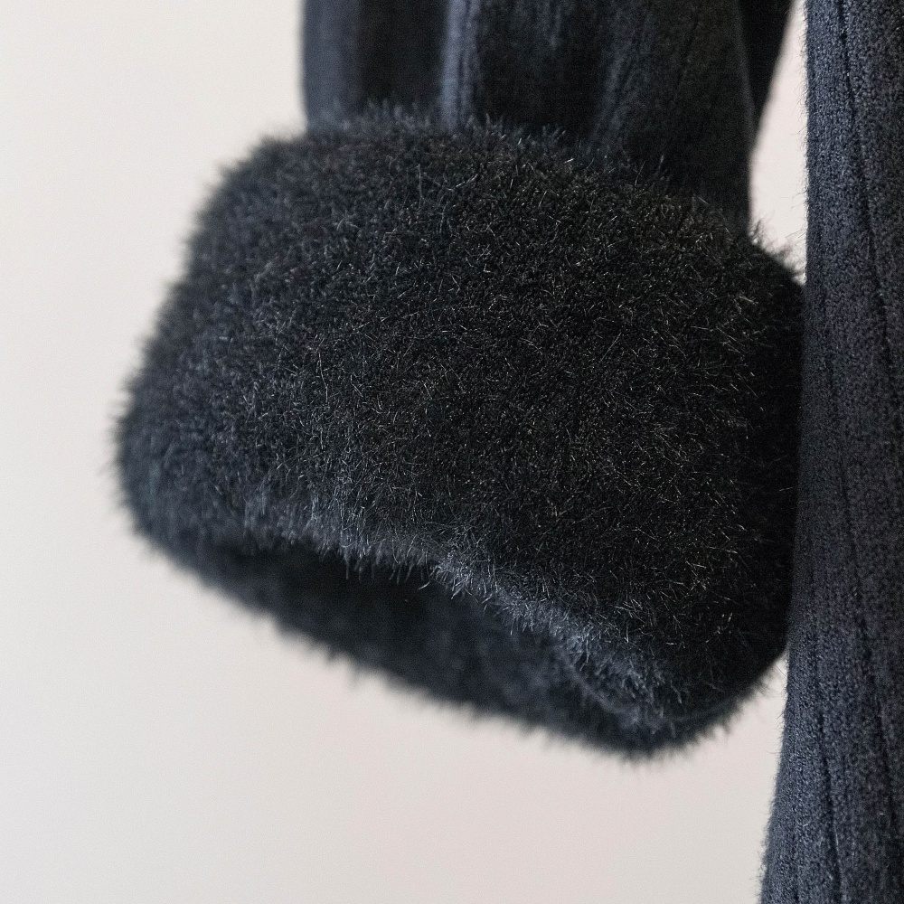 Fashion sweater plus velvet tops for women