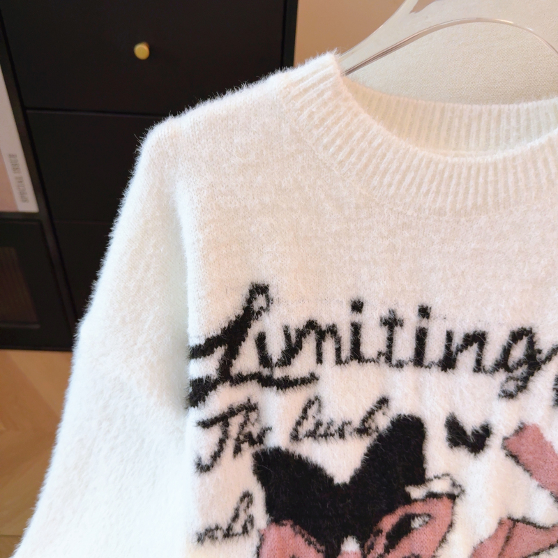 Lazy sweater autumn and winter tops for women