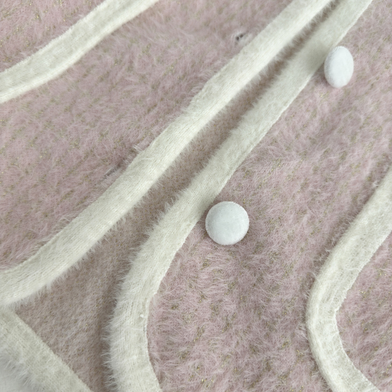 Autumn and winter coat mink velvet tops for women