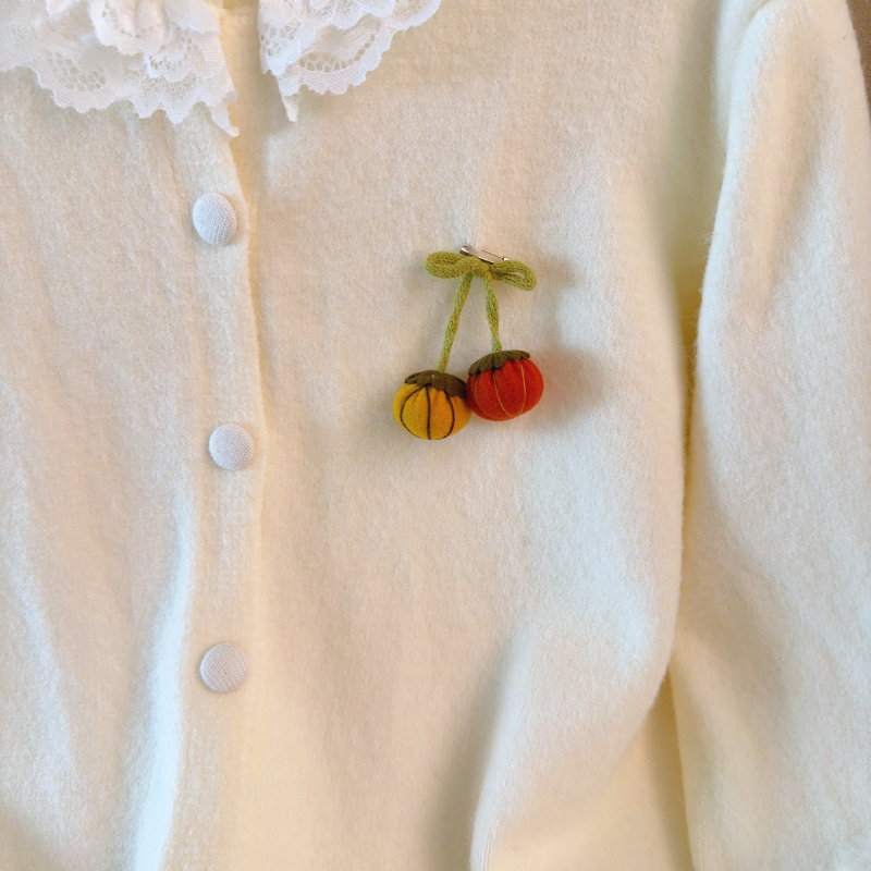 Short spring sweater lace college style cardigan for women