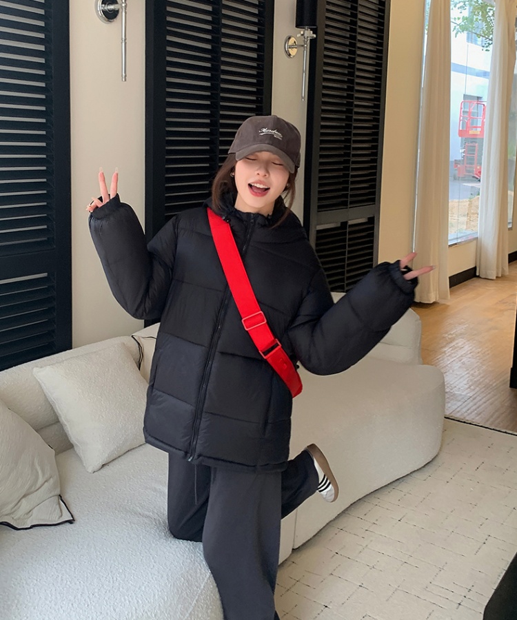 Short winter bread clothing down cotton coat for women