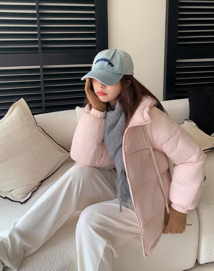 Short winter bread clothing down cotton coat for women