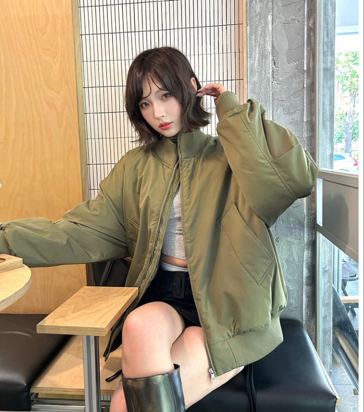 Autumn and winter cotton coat American style jacket