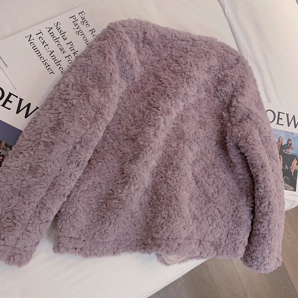 Korean style tender France style coat for women