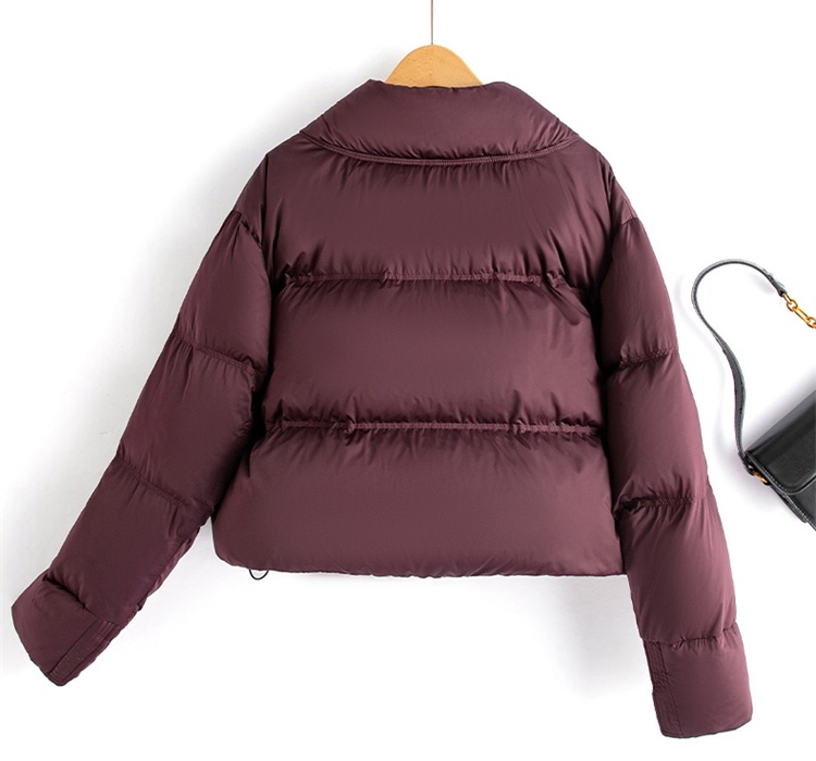 Thermal thick Western style pure down coat for women