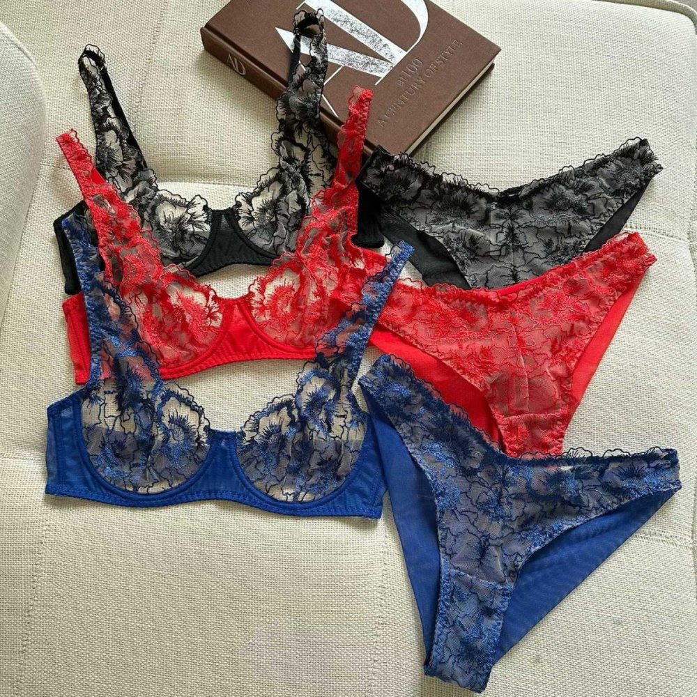 Very thin embroidery Bra sexy France style Sexy underwear