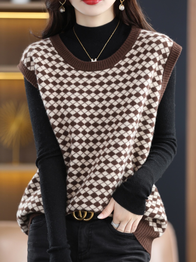 Bottoming sweater fashion waistcoat for women