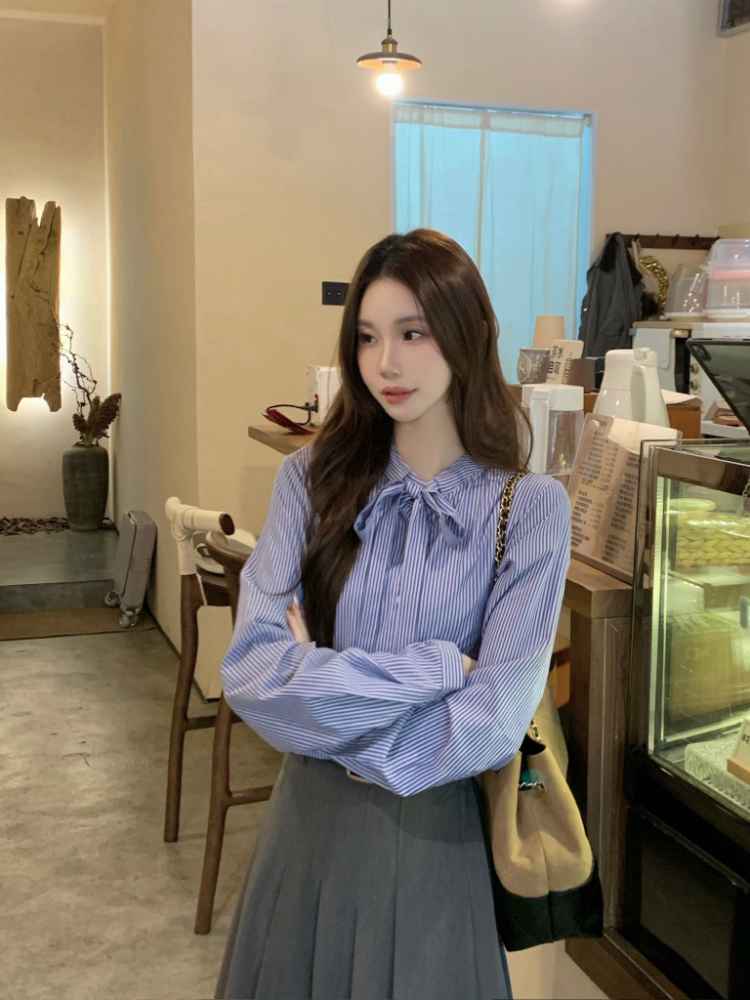 Loose commuting shirt frenum tops for women