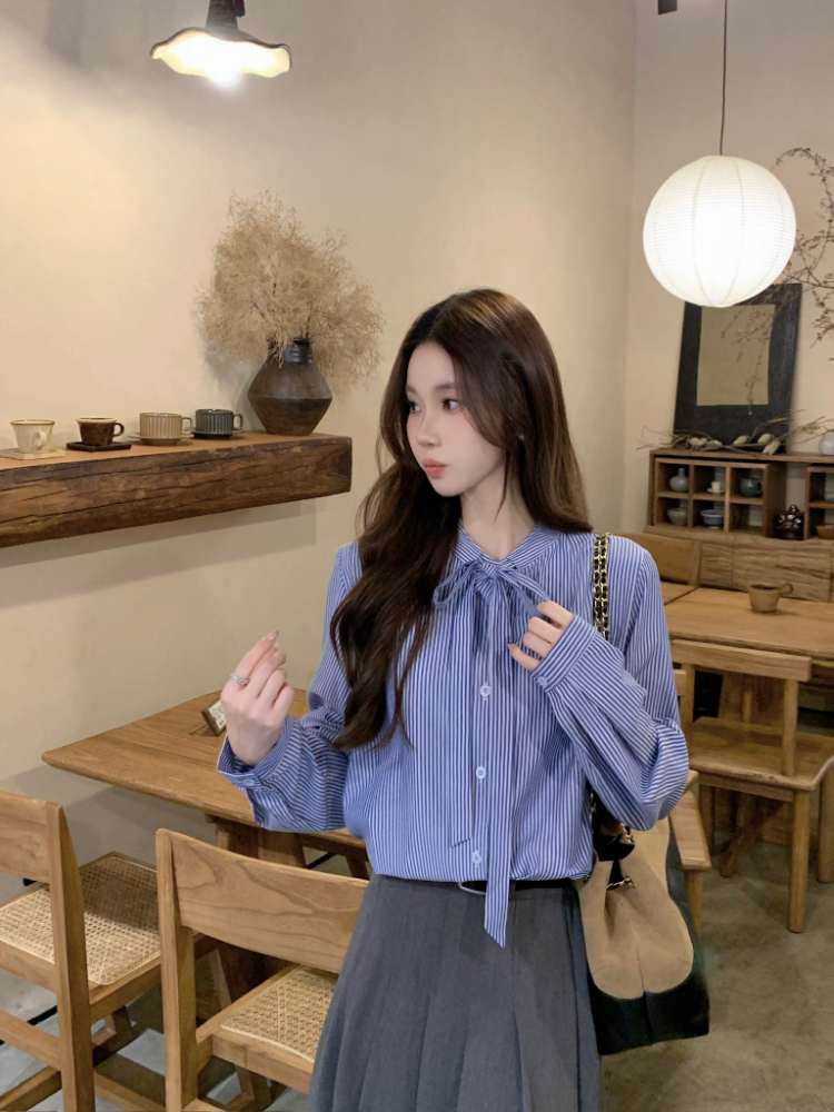 Loose commuting shirt frenum tops for women