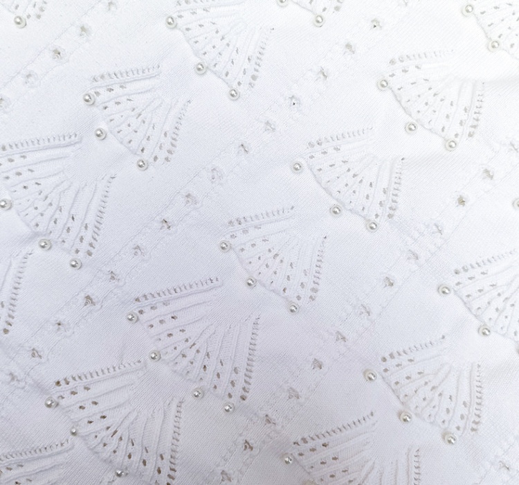 Round neck short sleeve slim light luxury knitted tender dress