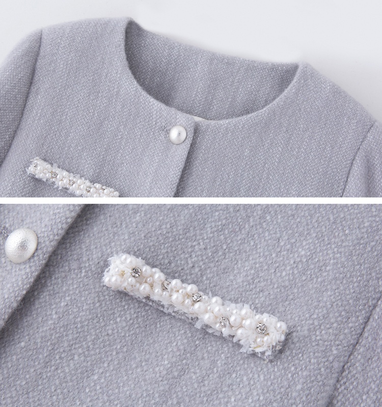 Ladies down light luxury skirt 2pcs set for women