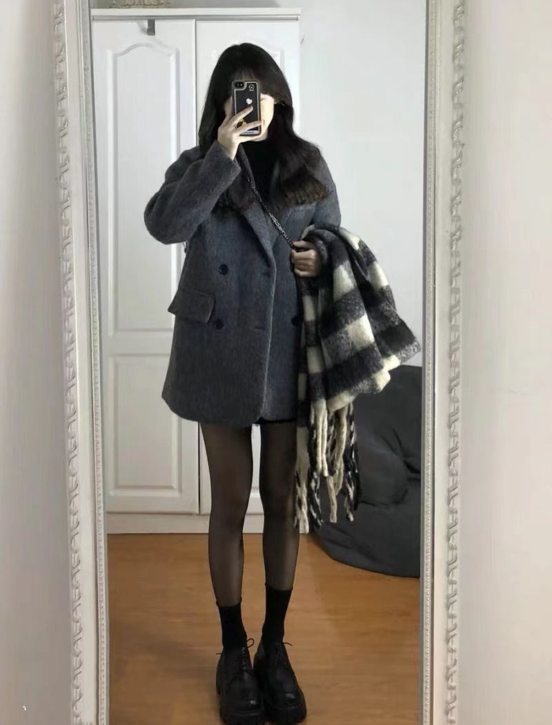 Long sleeve cardigan retro tops for women