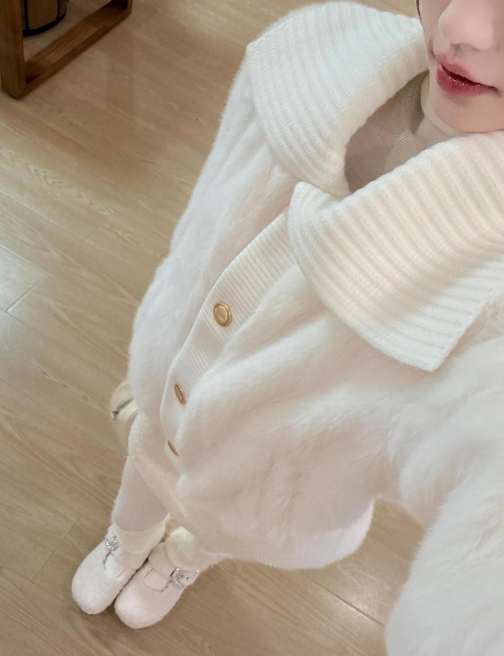 Lapel lazy coat tender all-match tops for women