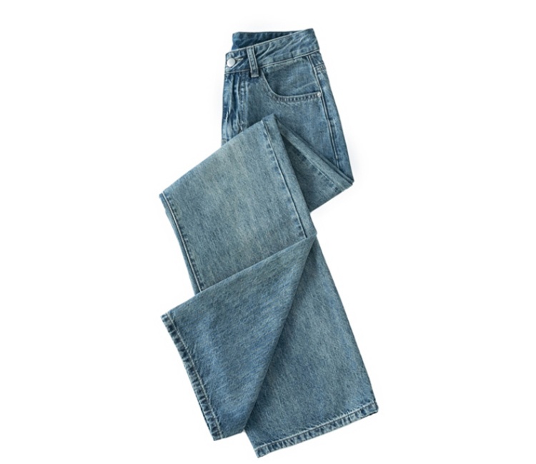 Nine tenths wide leg pants long pants