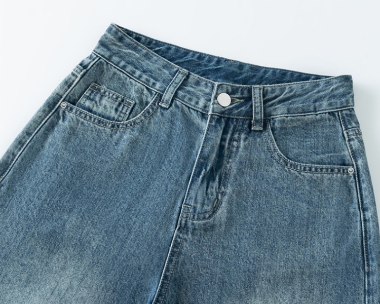 Nine tenths wide leg pants long pants