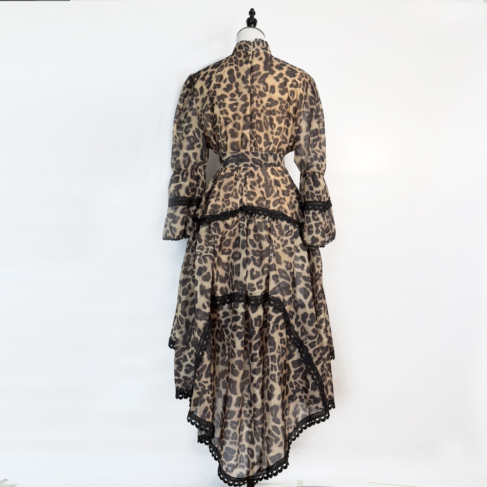 Lace pinched waist frenum dress sexy slim retro T-back