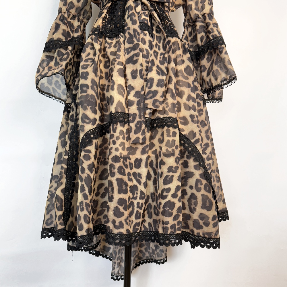 Lace pinched waist frenum dress sexy slim retro T-back