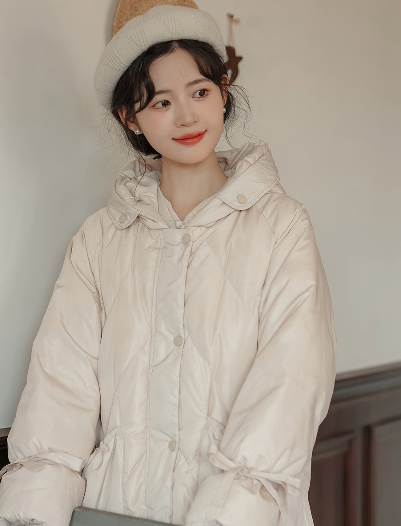 Winter sweet niche Korean style cotton coat for women