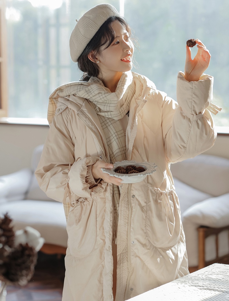 Winter sweet niche Korean style cotton coat for women