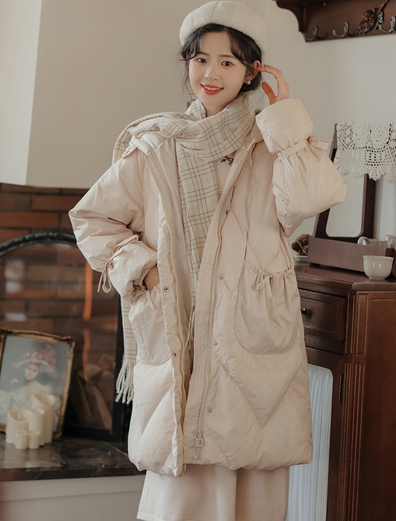 Winter sweet niche Korean style cotton coat for women
