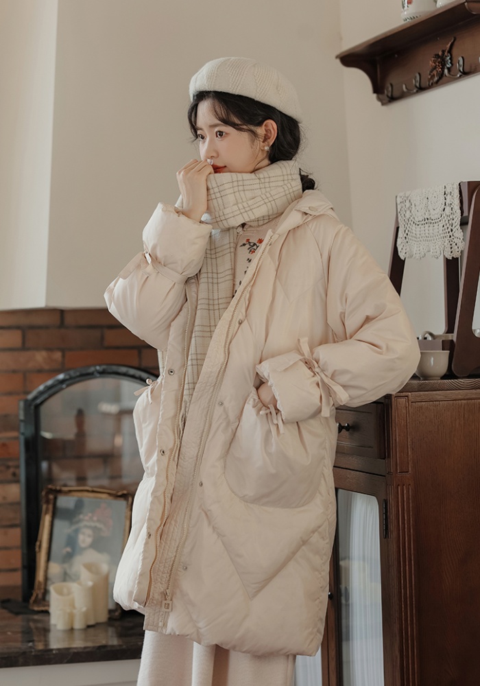 Winter sweet niche Korean style cotton coat for women