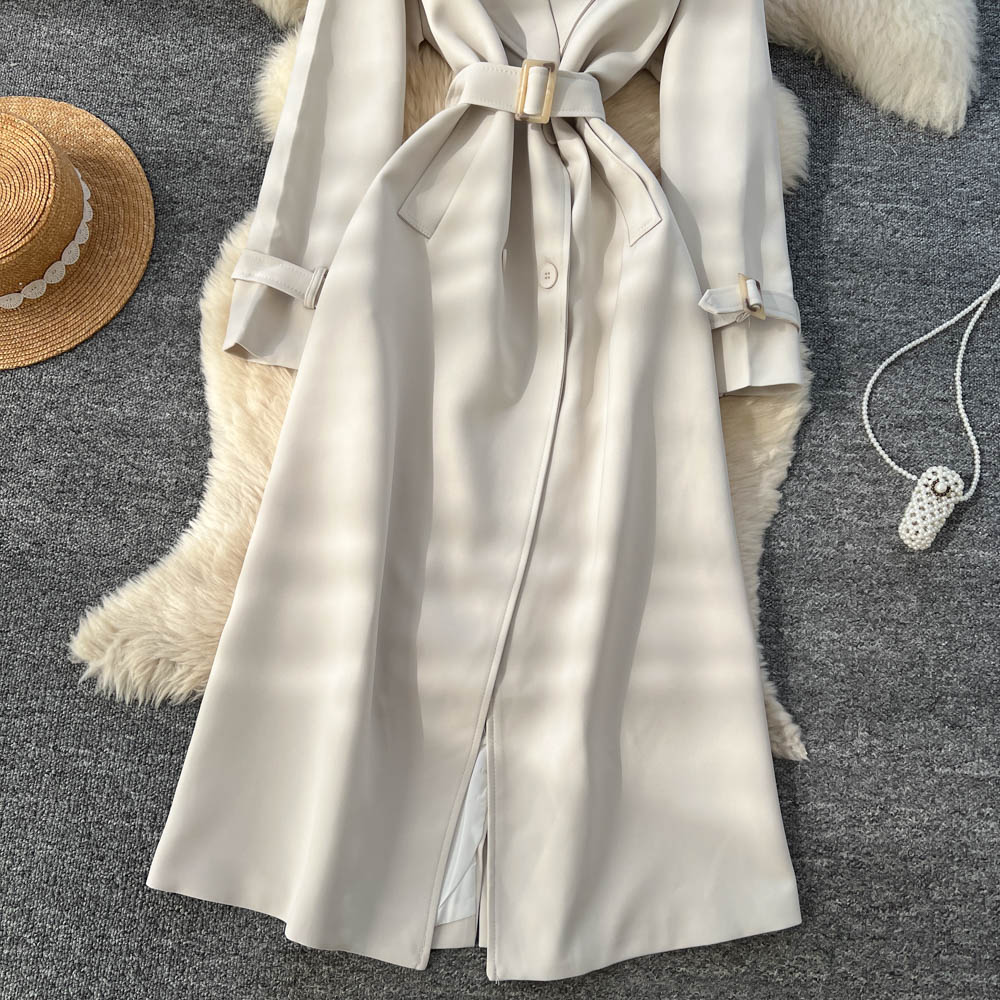 Bandage British style cardigan fashion niche windbreaker